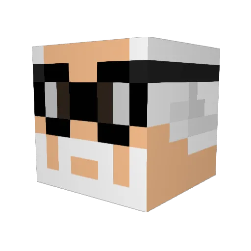 MinerSmith191305 Minecraft avatar head, 3D render