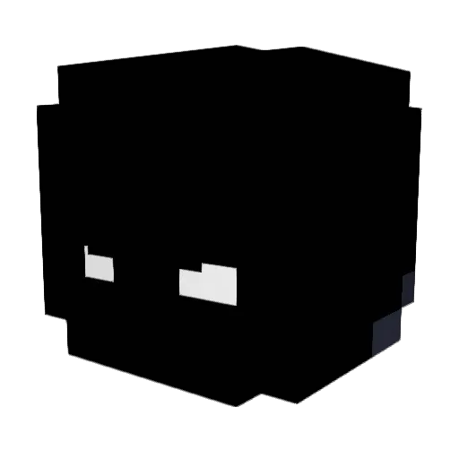 MinerTM10 Minecraft avatar head, 3D render