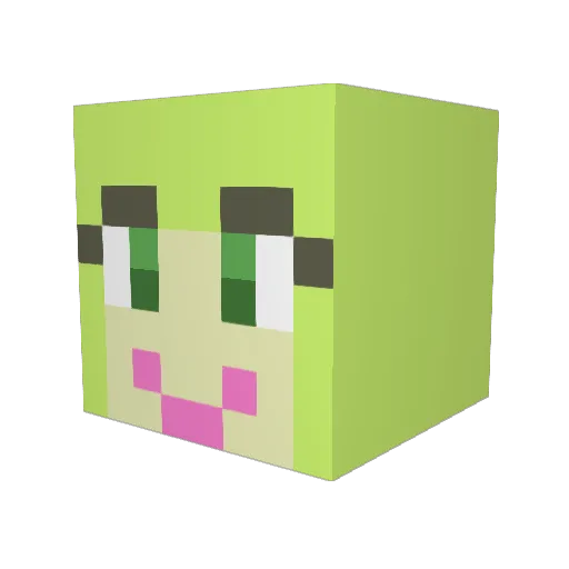 Miner_Liam Minecraft avatar head, 3D render