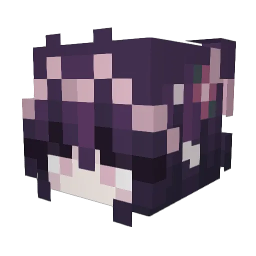 Mineraider008 Minecraft avatar head, 3D render