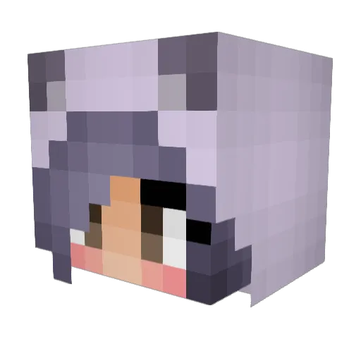 Mineral_Spawn Minecraft avatar head, 3D render