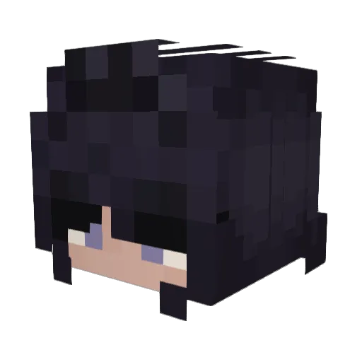 Minestar_TV Minecraft avatar head, 3D render
