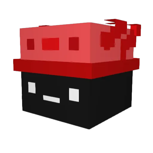 Ming210528 Minecraft avatar head, 3D render