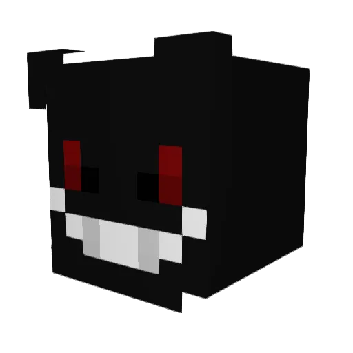 MingYuday Minecraft avatar head, 3D render