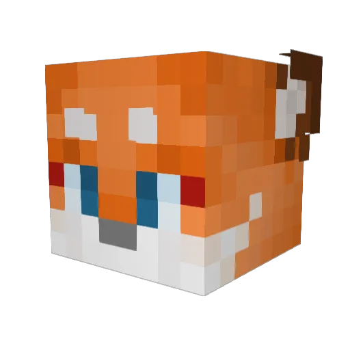 Ming__Ke Minecraft avatar head, 3D render