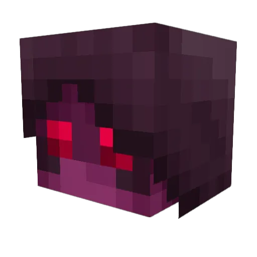 Minguston Minecraft avatar head, 3D render