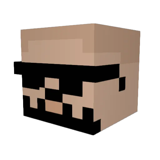 Mingyi_Xia Minecraft avatar head, 3D render