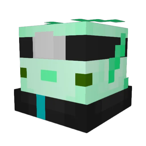 MinhLoL36 Minecraft avatar head, 3D render