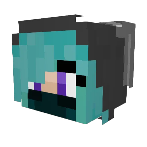 Minho_91 Minecraft avatar head, 3D render