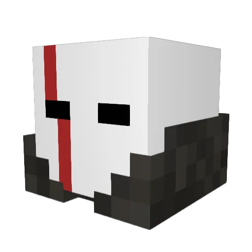 MiniFox99 Minecraft avatar head, 3D render