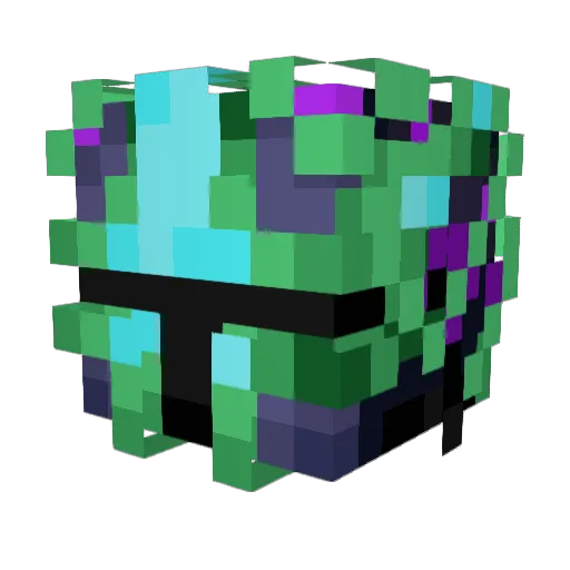 MiniJester Minecraft avatar head, 3D render