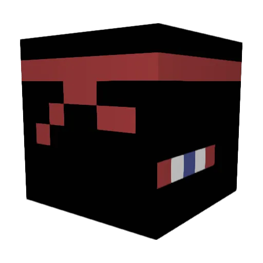 MiniLegend2 Minecraft avatar head, 3D render