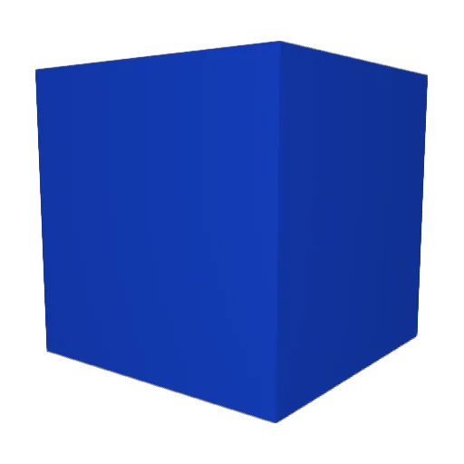 MiniMini_Man Minecraft avatar head, 3D render