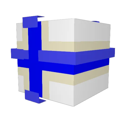 MiniMinister_ Minecraft avatar head, 3D render