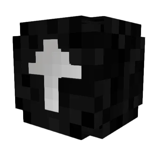 Mini_Fischli Minecraft avatar head, 3D render