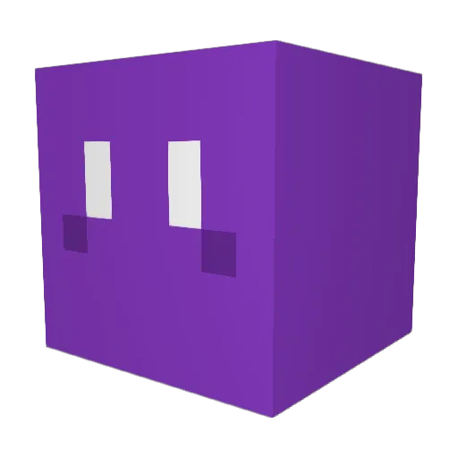 Mini_Kay Minecraft avatar head, 3D render