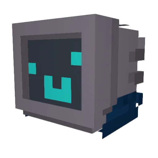 Mini_Max0121 Minecraft avatar head, 3D render