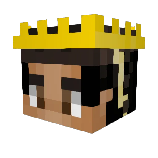 Mini_Quan888 Minecraft avatar head, 3D render