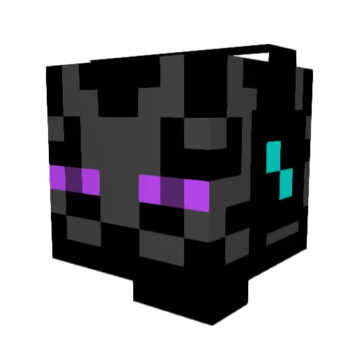 Mini_Simon Minecraft avatar head, 3D render
