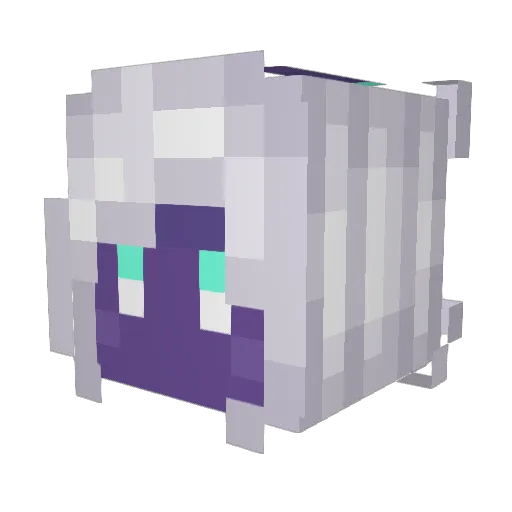 Minibolts Minecraft avatar head, 3D render