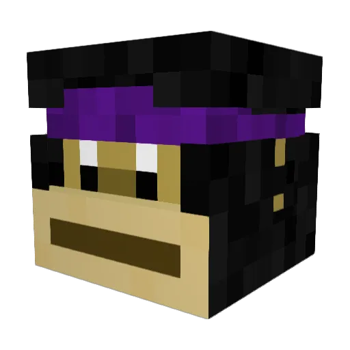 Minig0dd__ Minecraft avatar head, 3D render