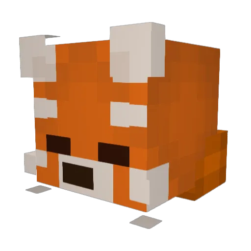 Minimi999 Minecraft avatar head, 3D render