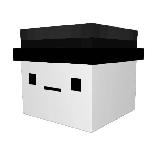 MinimichGamer Minecraft avatar head, 3D render