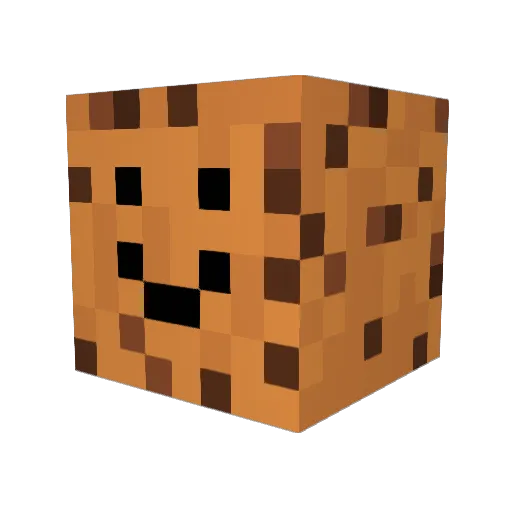 MiningIsSucks Minecraft avatar head, 3D render
