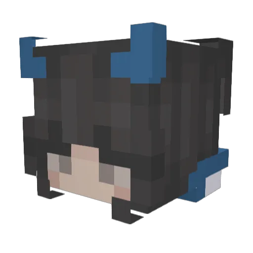 Mining_Maniac72 Minecraft avatar head, 3D render