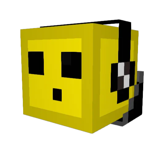 MinionMonster1 Minecraft avatar head, 3D render