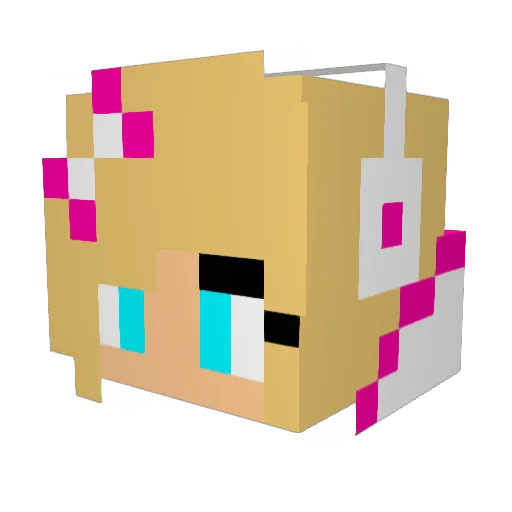 Minion_Lover1217 Minecraft avatar head, 3D render