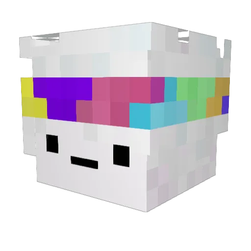 Ministrant42O Minecraft avatar head, 3D render
