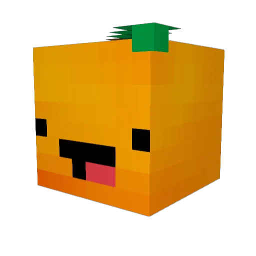 Miniun_Taste Minecraft avatar head, 3D render