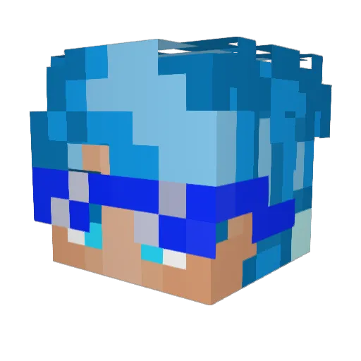 MiniwheatSmithio Minecraft avatar head, 3D render