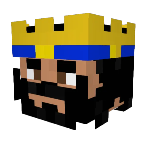 Minkonator1 Minecraft avatar head, 3D render
