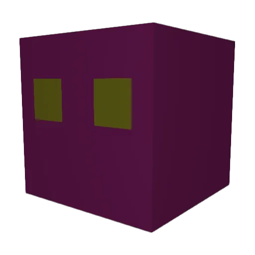 MinorThing189 Minecraft avatar head, 3D render