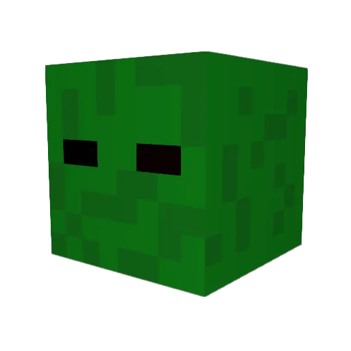 Minorconcerns Minecraft avatar head, 3D render