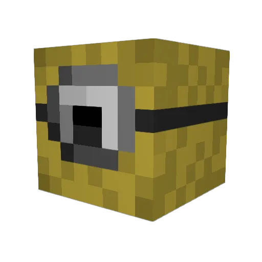 Minotaron Minecraft avatar head, 3D render