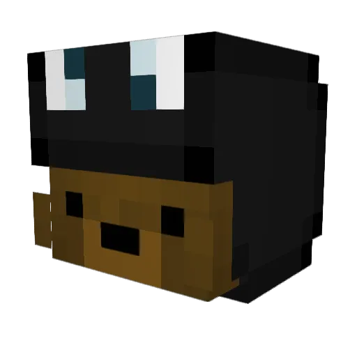 MinotaurLP Minecraft avatar head, 3D render