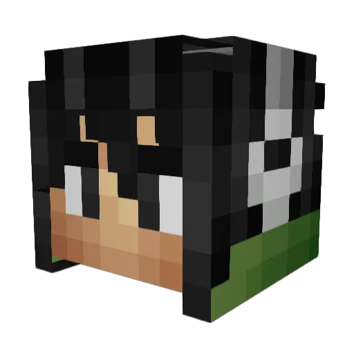 MinotaurPro Minecraft avatar head, 3D render