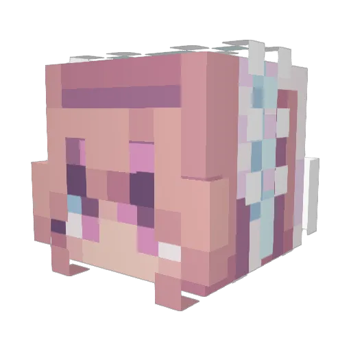 Minotaurmangz Minecraft avatar head, 3D render