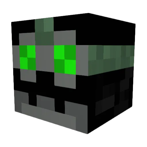 Minouraixe Minecraft avatar head, 3D render