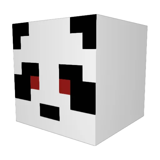 Minse0y0 Minecraft avatar head, 3D render