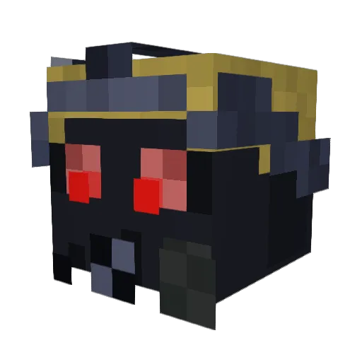 Minsraft6000 Minecraft avatar head, 3D render