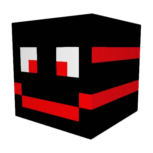 Minstar64 Minecraft avatar head, 3D render