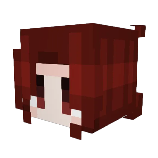 MintFromDiscord Minecraft avatar head, 3D render