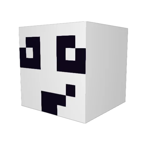 MintRuby8196460 Minecraft avatar head, 3D render