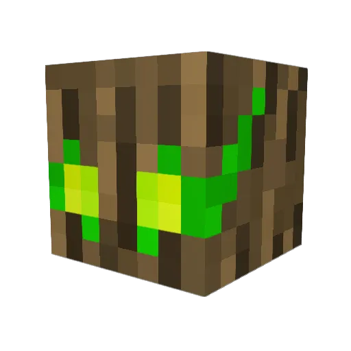 MintTen7 Minecraft avatar head, 3D render