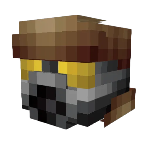 MintY_FreSSh Minecraft avatar head, 3D render
