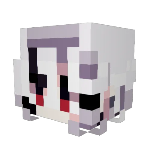 Minty_Drag0n Minecraft avatar head, 3D render